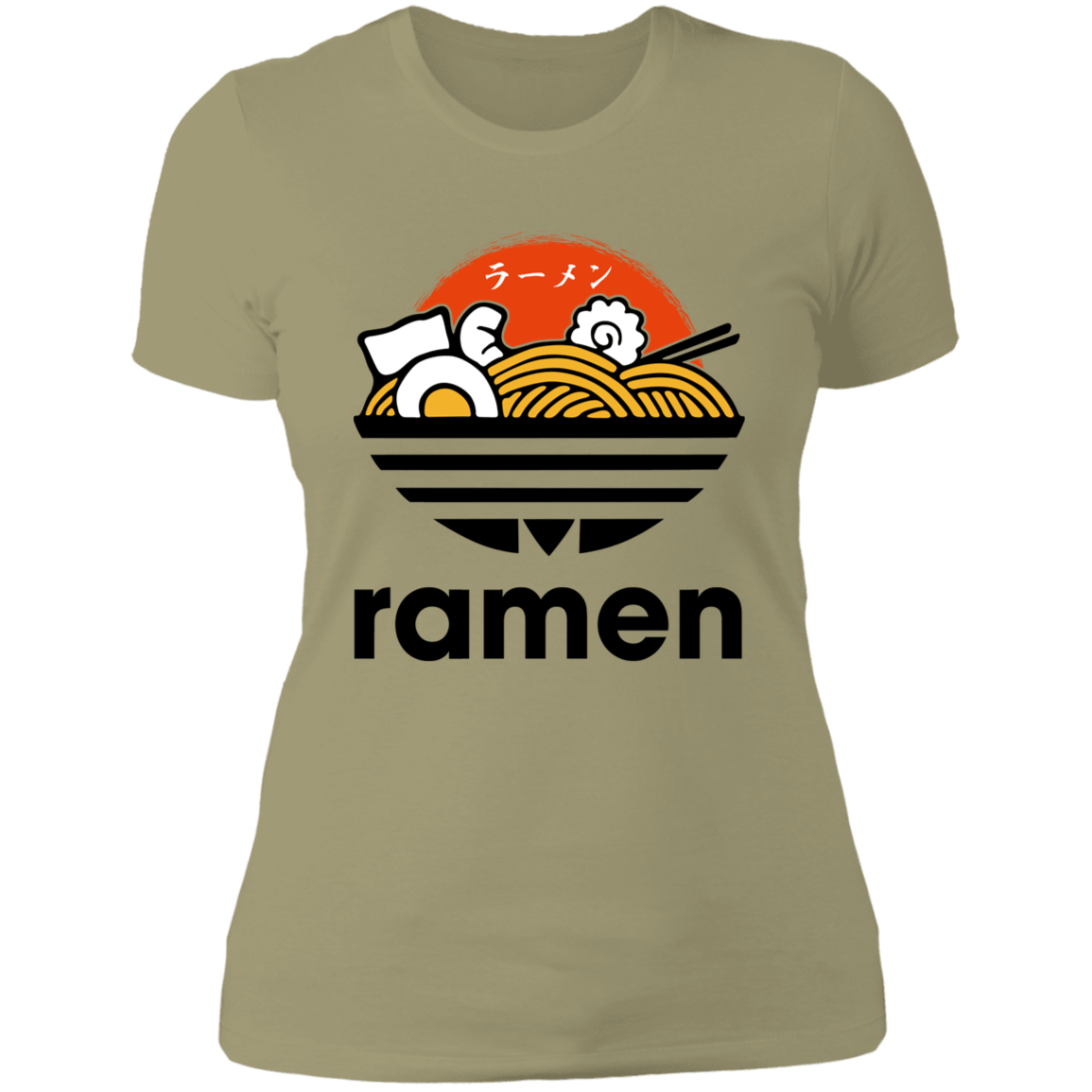 T-Shirts Light Olive / S Ramen Classic Women's Premium T-Shirt