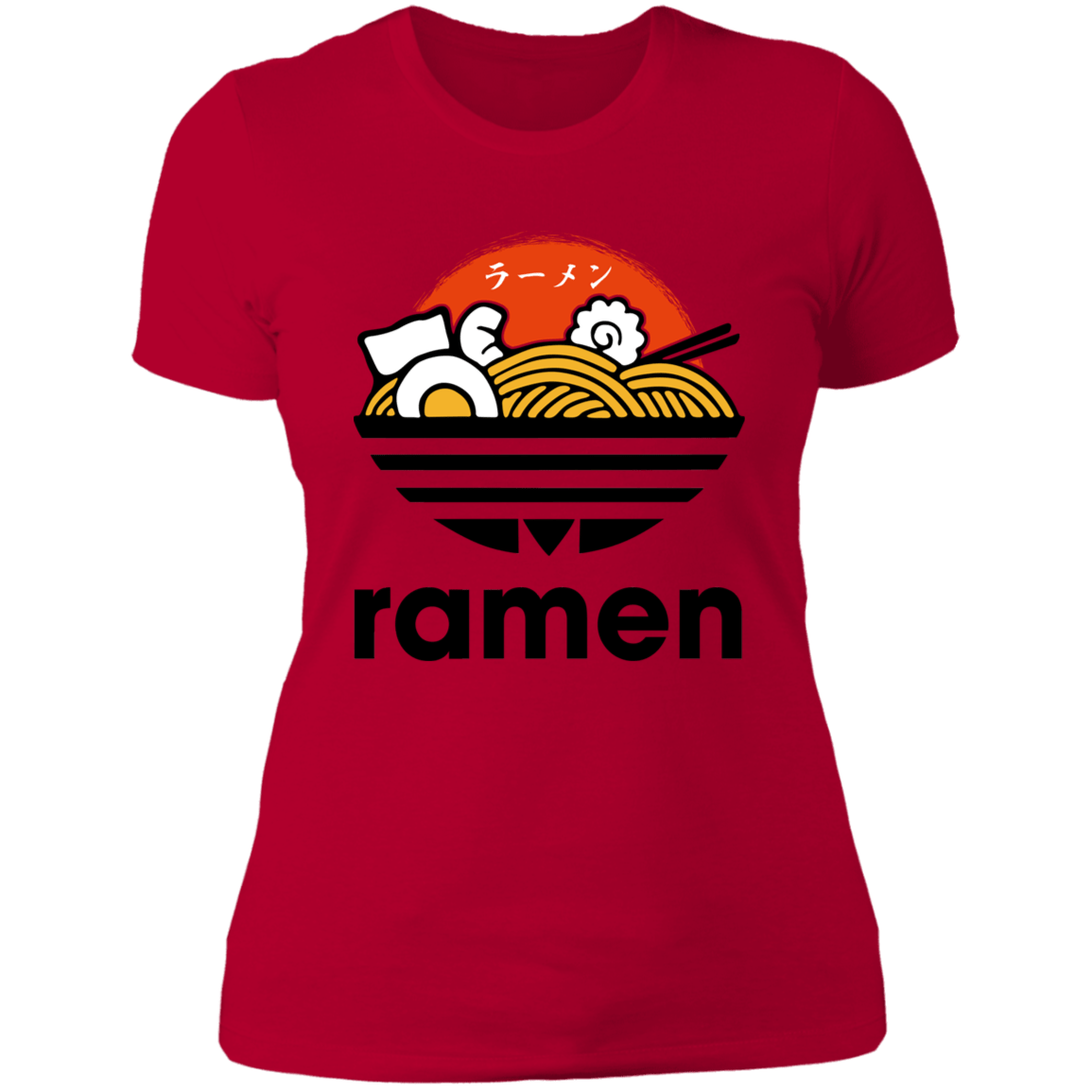 T-Shirts Red / S Ramen Classic Women's Premium T-Shirt