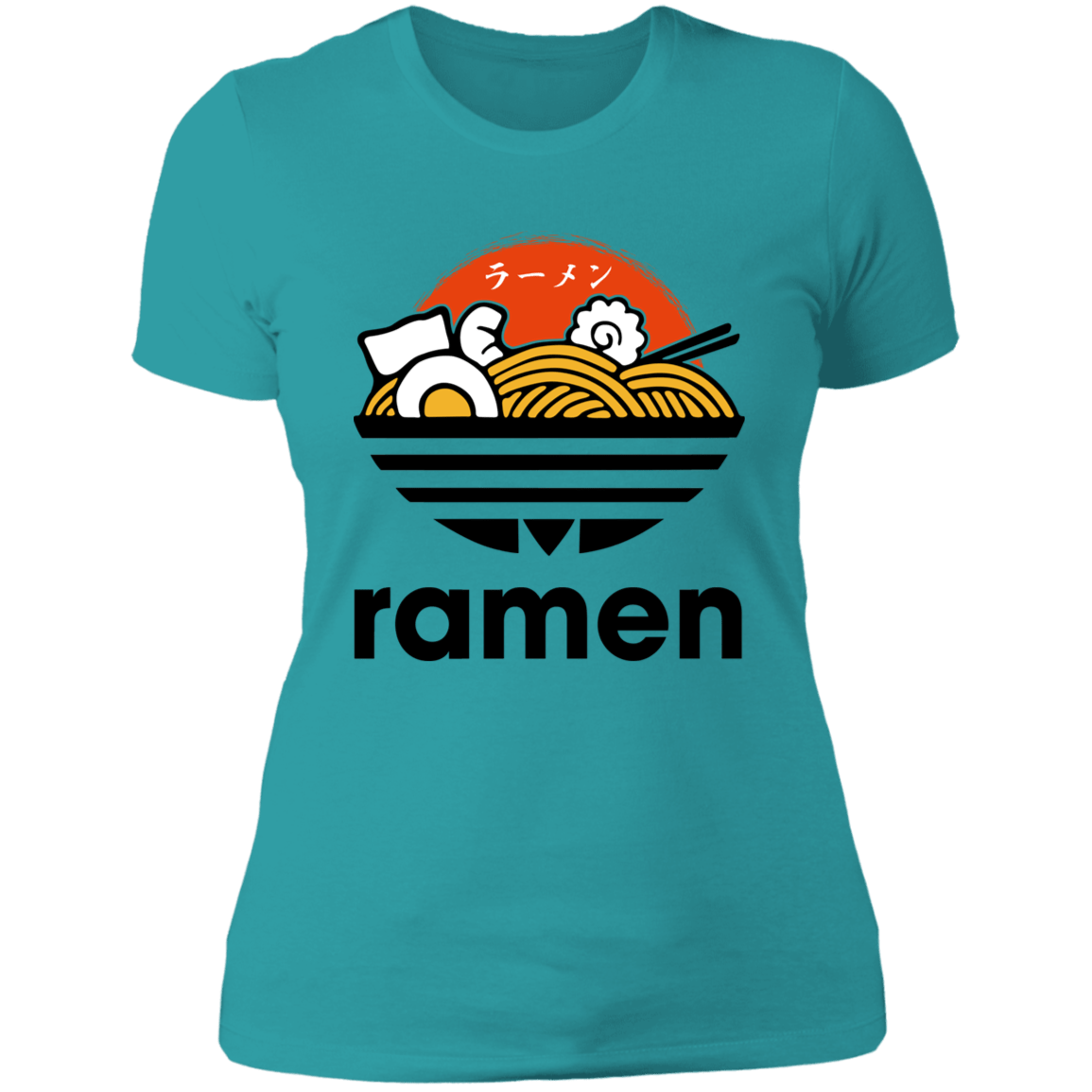 T-Shirts Tahiti Blue / S Ramen Classic Women's Premium T-Shirt
