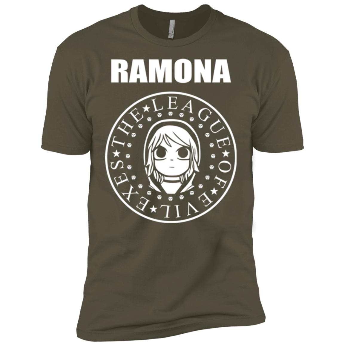 T-Shirts Military Green / X-Small Ramona Men's Premium T-Shirt