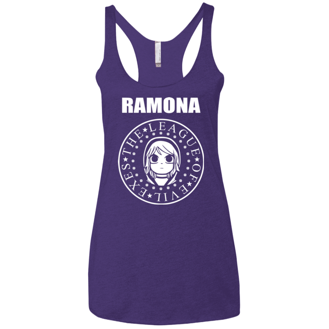 T-Shirts Purple / X-Small Ramona Women's Triblend Racerback Tank