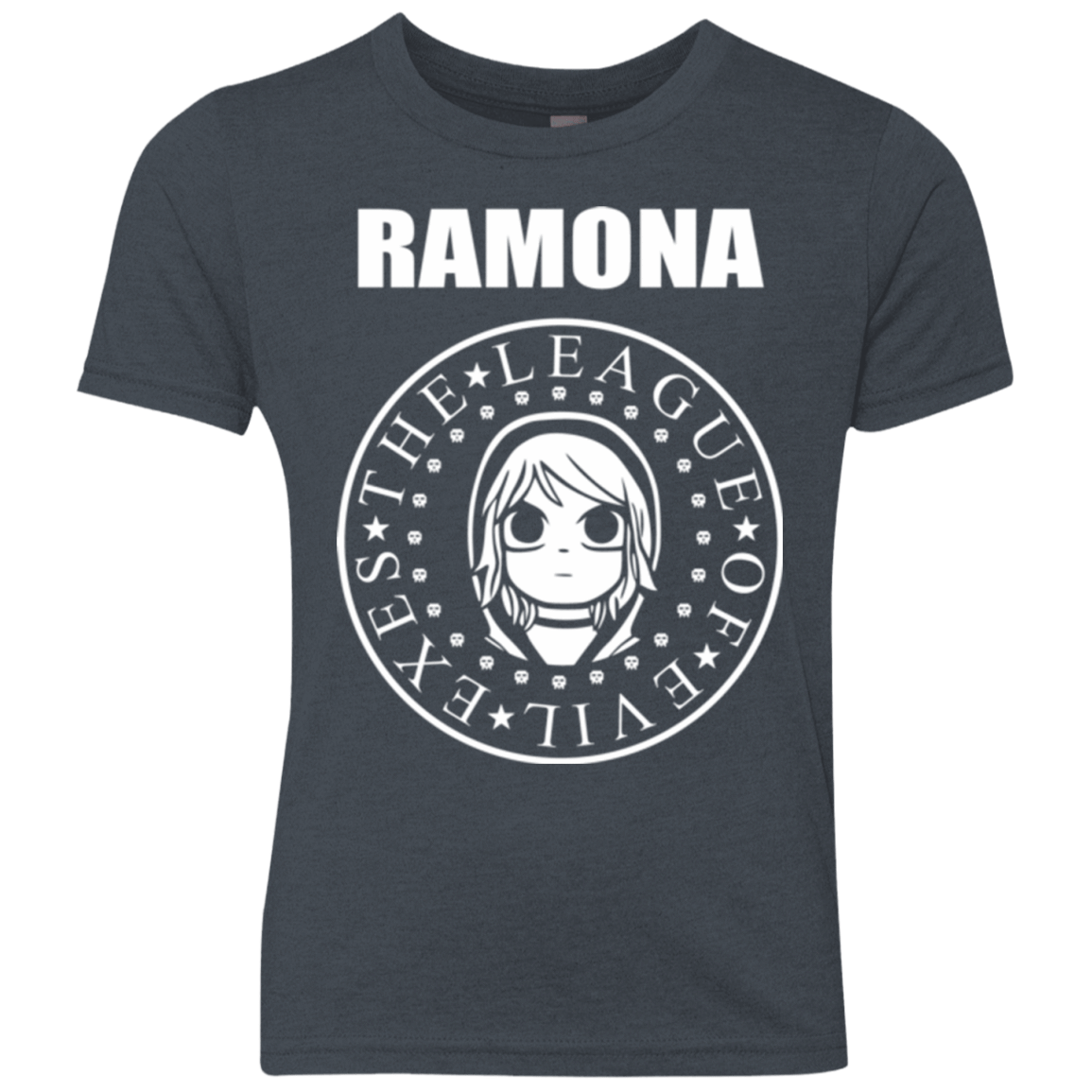 T-Shirts Vintage Navy / YXS Ramona Youth Triblend T-Shirt