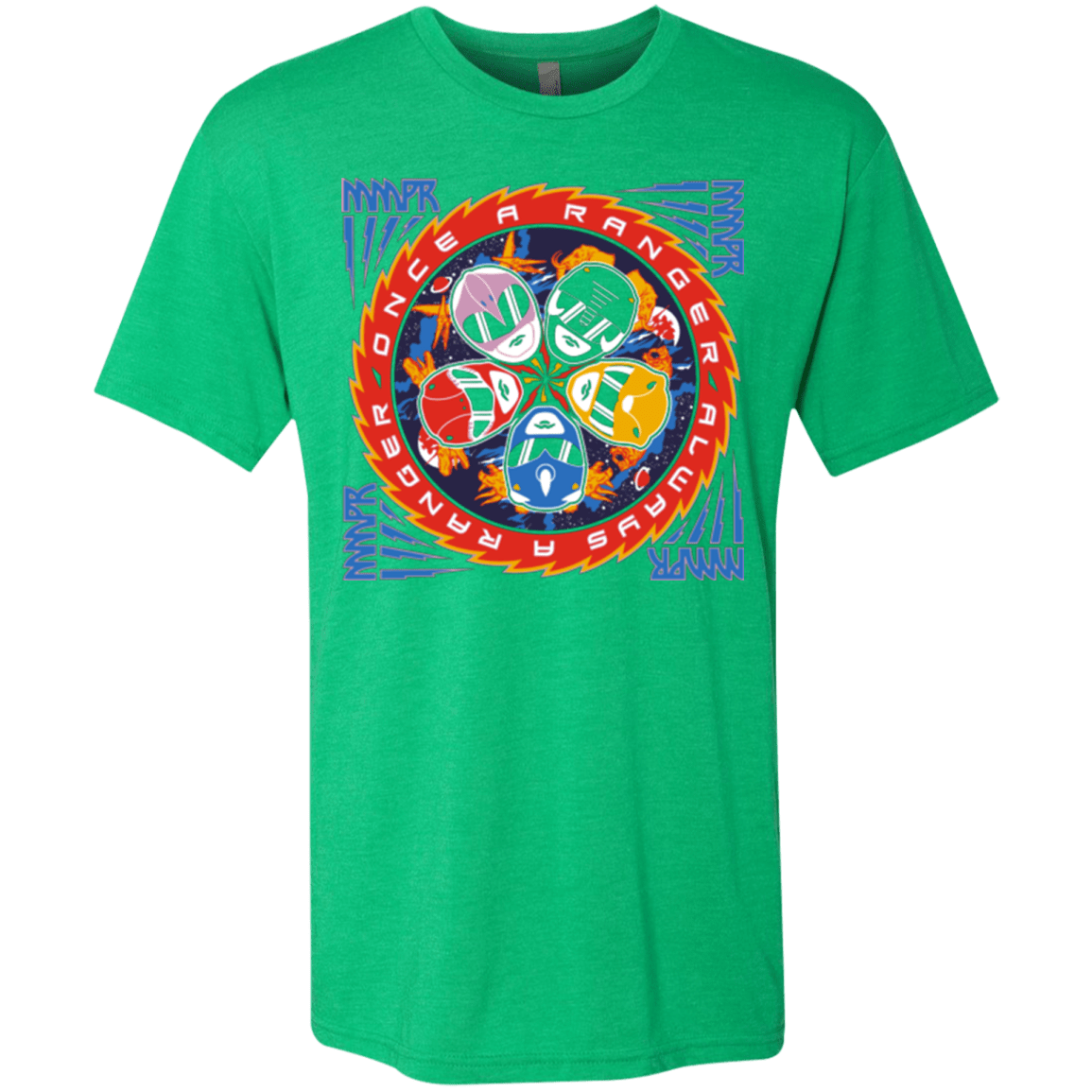 T-Shirts Envy / Small Ranger and Roll Over Men's Triblend T-Shirt