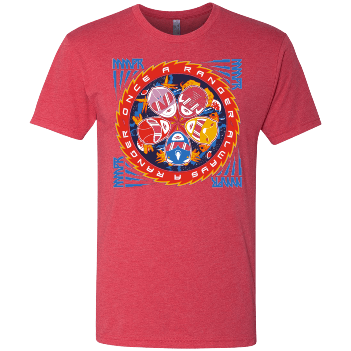 T-Shirts Vintage Red / Small Ranger and Roll Over Men's Triblend T-Shirt