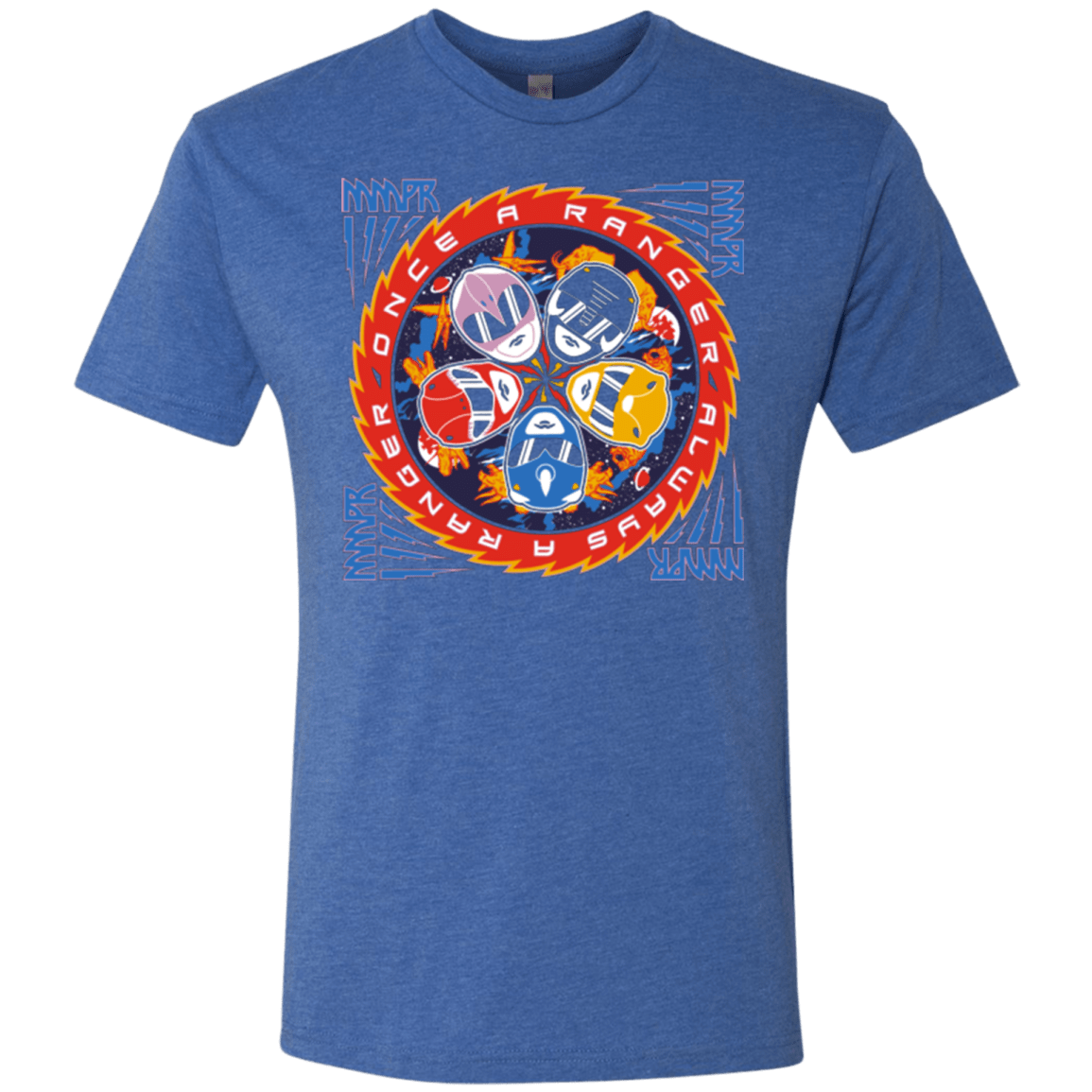 T-Shirts Vintage Royal / Small Ranger and Roll Over Men's Triblend T-Shirt