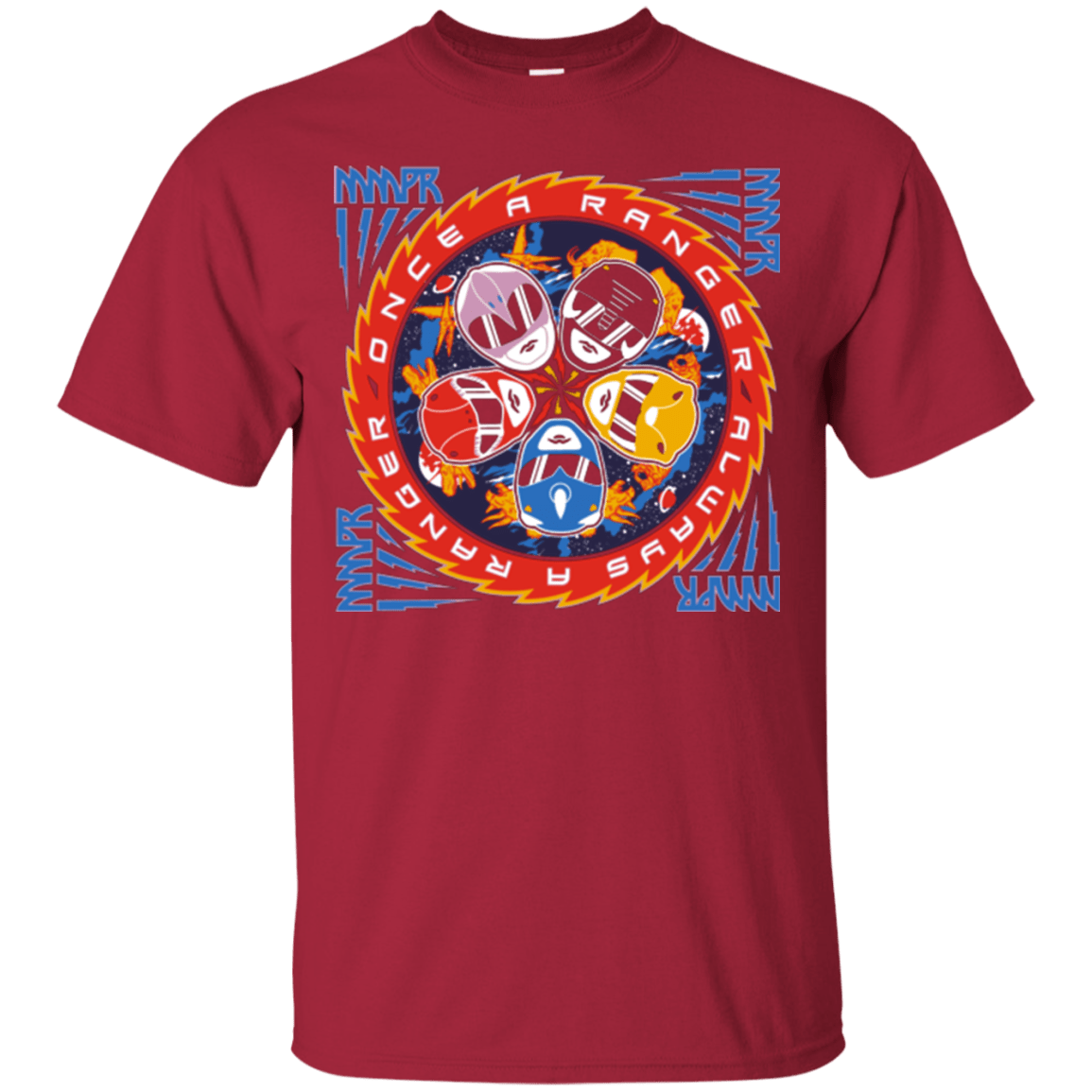 T-Shirts Cardinal / Small Ranger and Roll Over T-Shirt