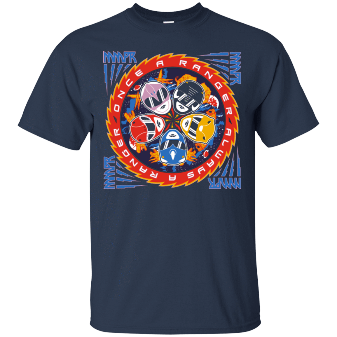 T-Shirts Navy / Small Ranger and Roll Over T-Shirt