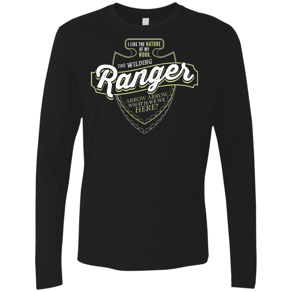 T-Shirts Black / S Ranger Men's Premium Long Sleeve