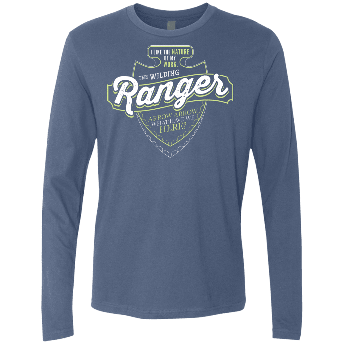 T-Shirts Indigo / S Ranger Men's Premium Long Sleeve