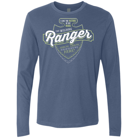 T-Shirts Indigo / S Ranger Men's Premium Long Sleeve
