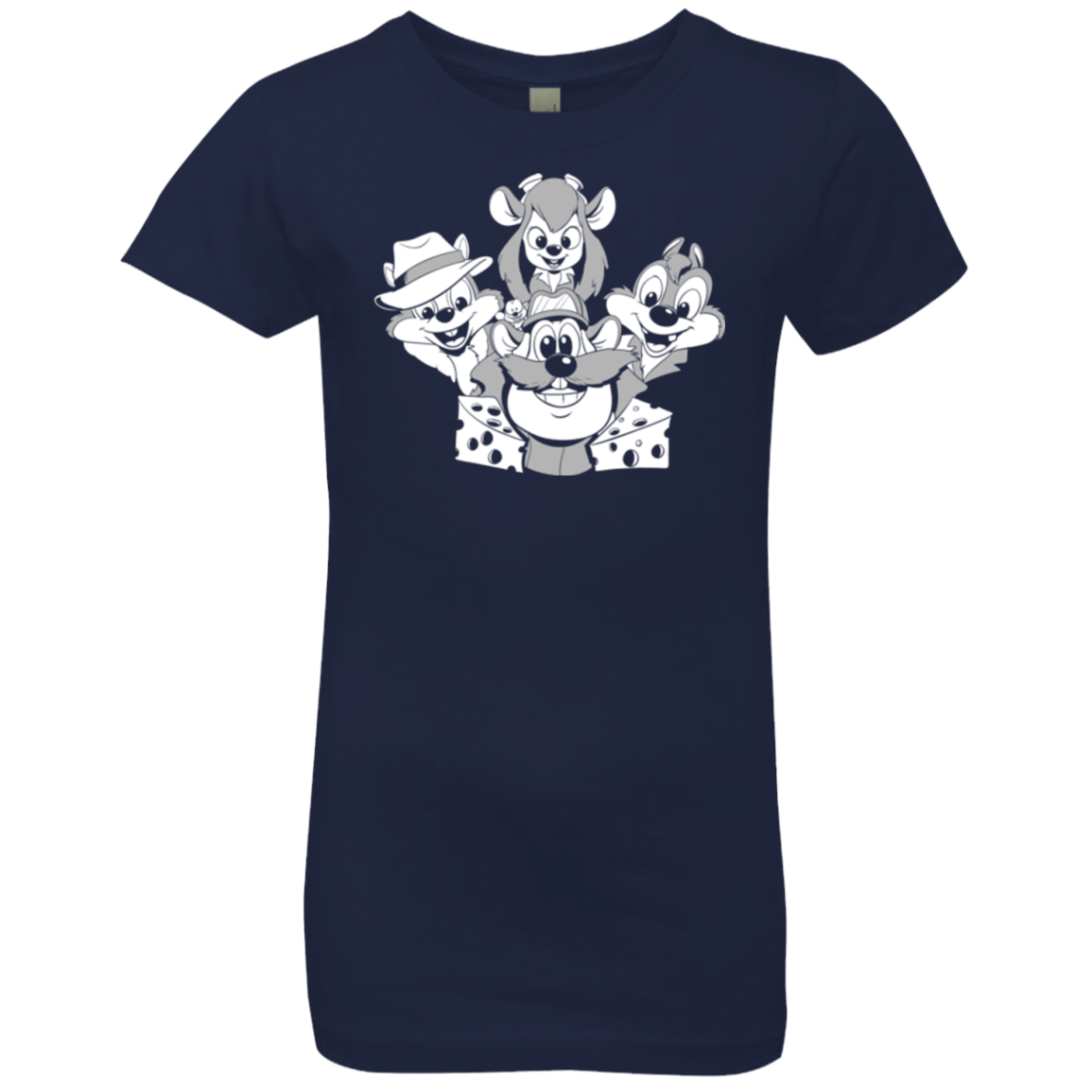 T-Shirts Midnight Navy / YXS Rangers Rap Girls Premium T-Shirt
