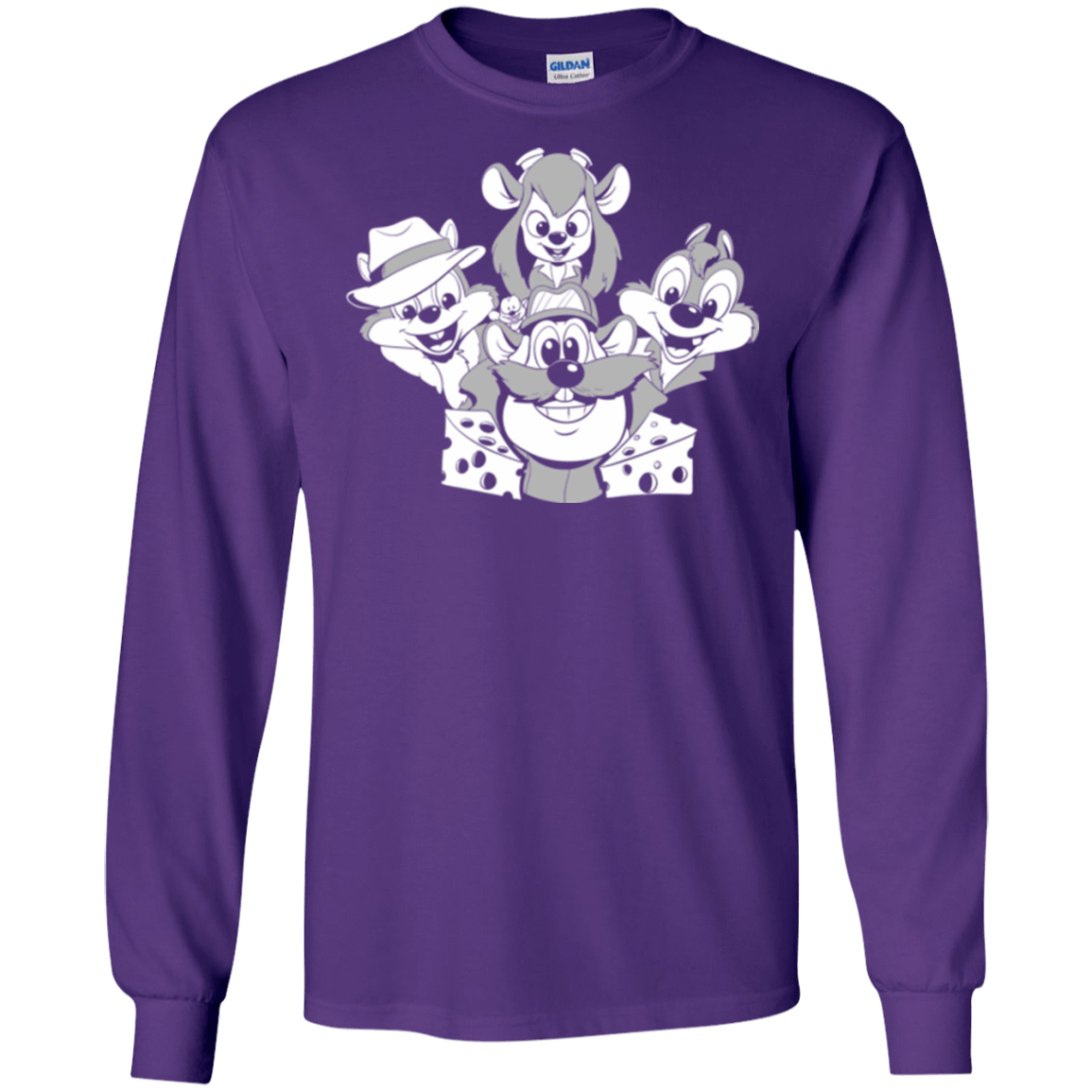 T-Shirts Purple / S Rangers Rap Men's Long Sleeve T-Shirt