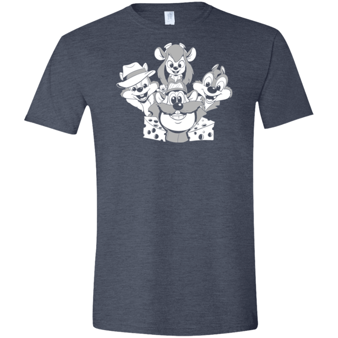 T-Shirts Heather Navy / S Rangers Rap Men's Semi-Fitted Softstyle