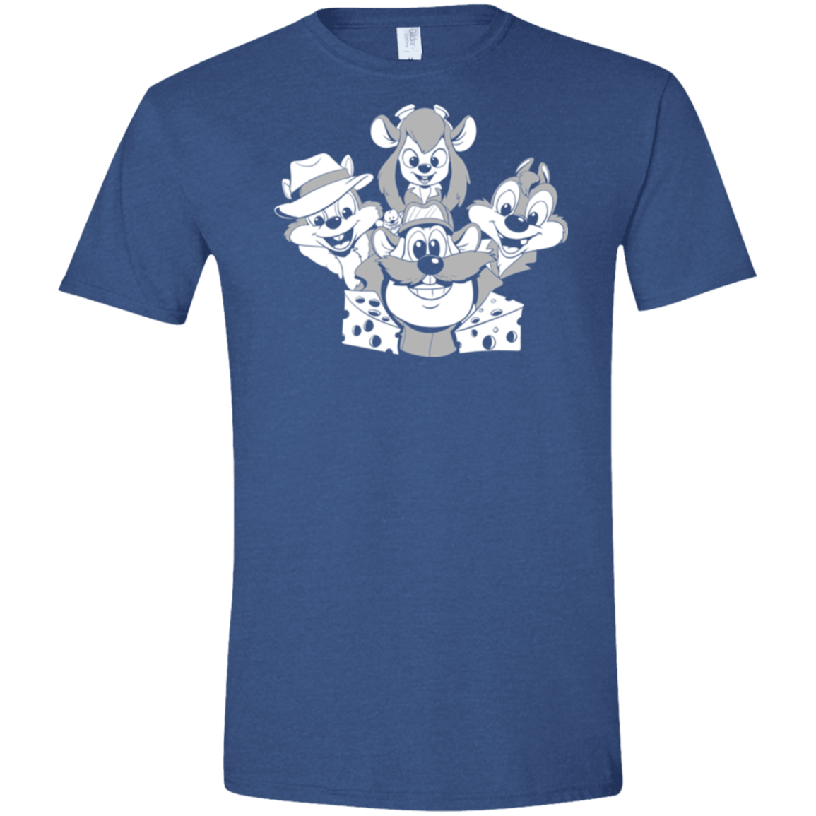 T-Shirts Heather Royal / X-Small Rangers Rap Men's Semi-Fitted Softstyle