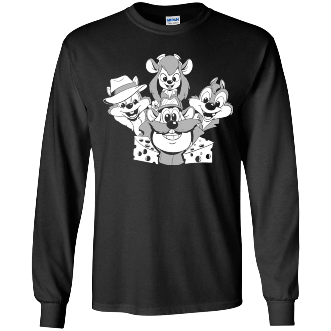 T-Shirts Black / YS Rangers Rap Youth Long Sleeve T-Shirt