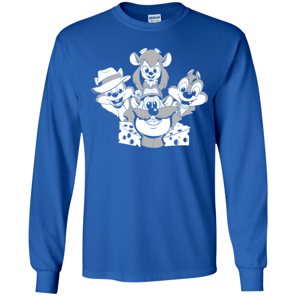 T-Shirts Royal / YS Rangers Rap Youth Long Sleeve T-Shirt
