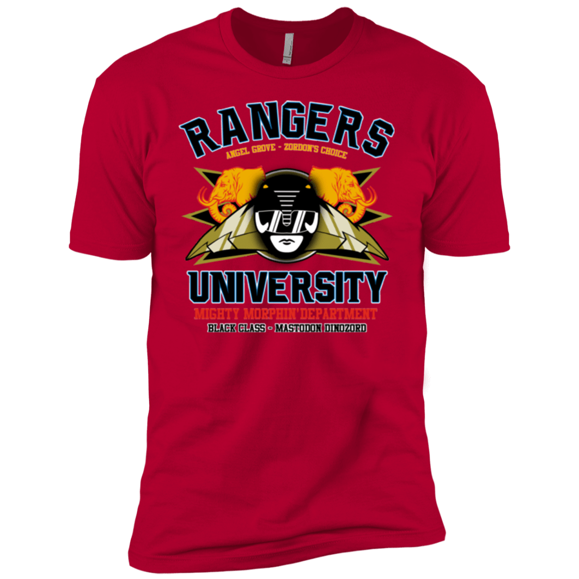T-Shirts Red / YXS Rangers U Black Ranger Boys Premium T-Shirt