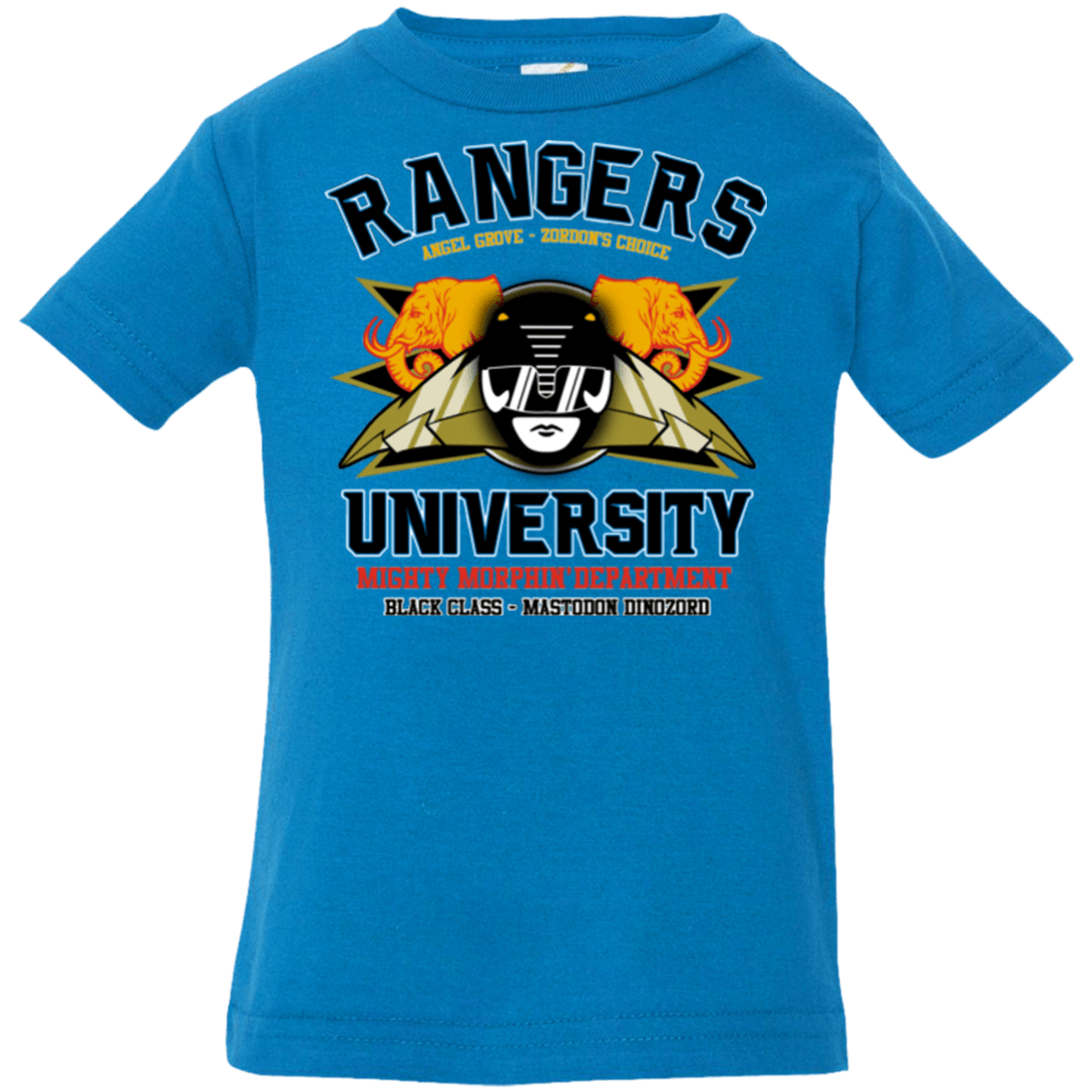 T-Shirts Cobalt / 6 Months Rangers U Black Ranger Infant Premium T-Shirt