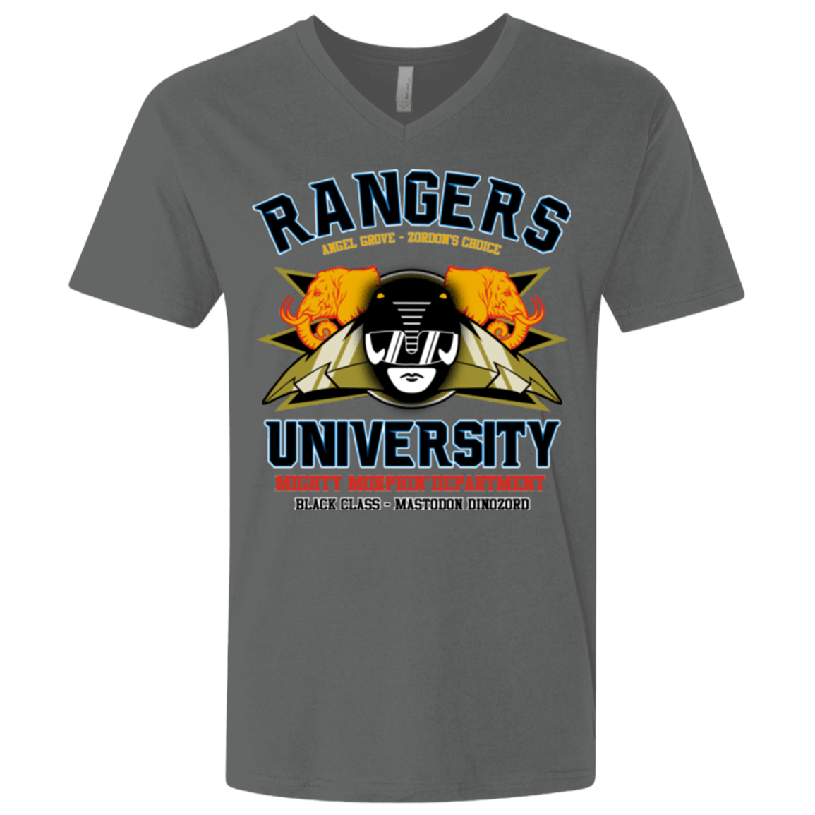 T-Shirts Heavy Metal / X-Small Rangers U Black Ranger Men's Premium V-Neck