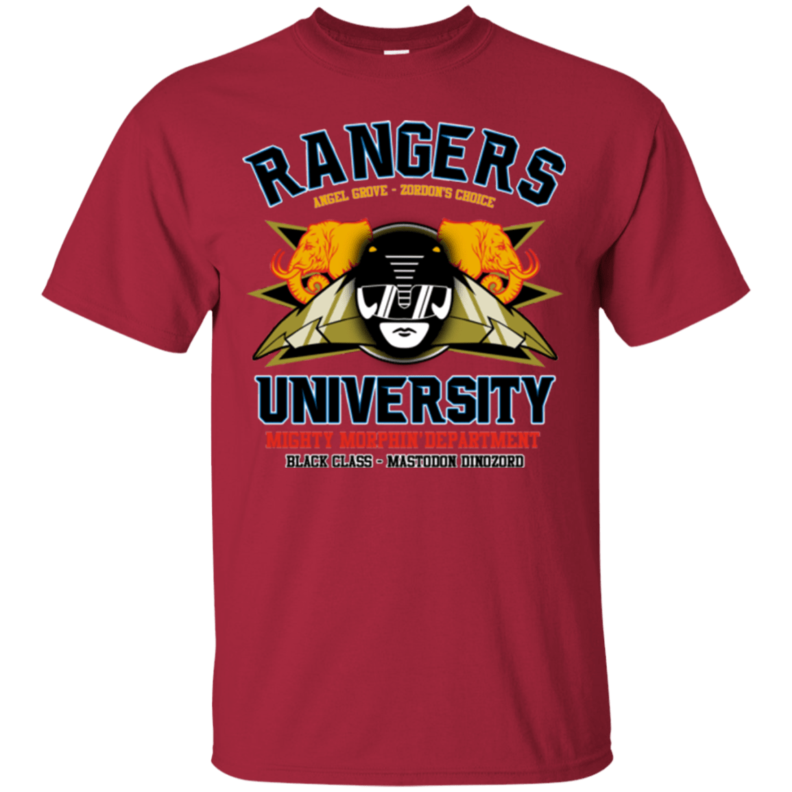 T-Shirts Cardinal / Small Rangers U Black Ranger T-Shirt