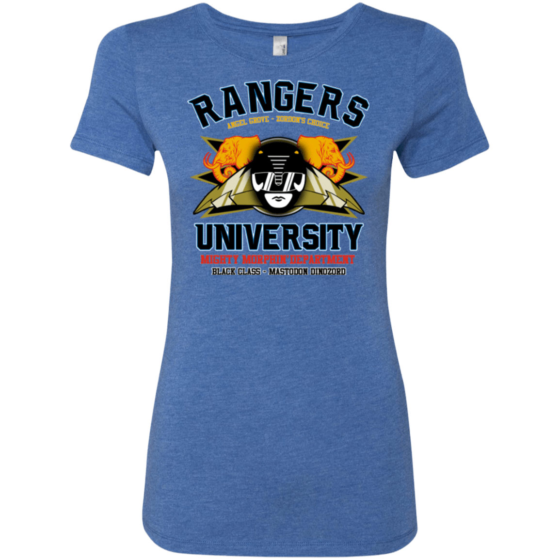 T-Shirts Vintage Royal / Small Rangers U Black Ranger Women's Triblend T-Shirt