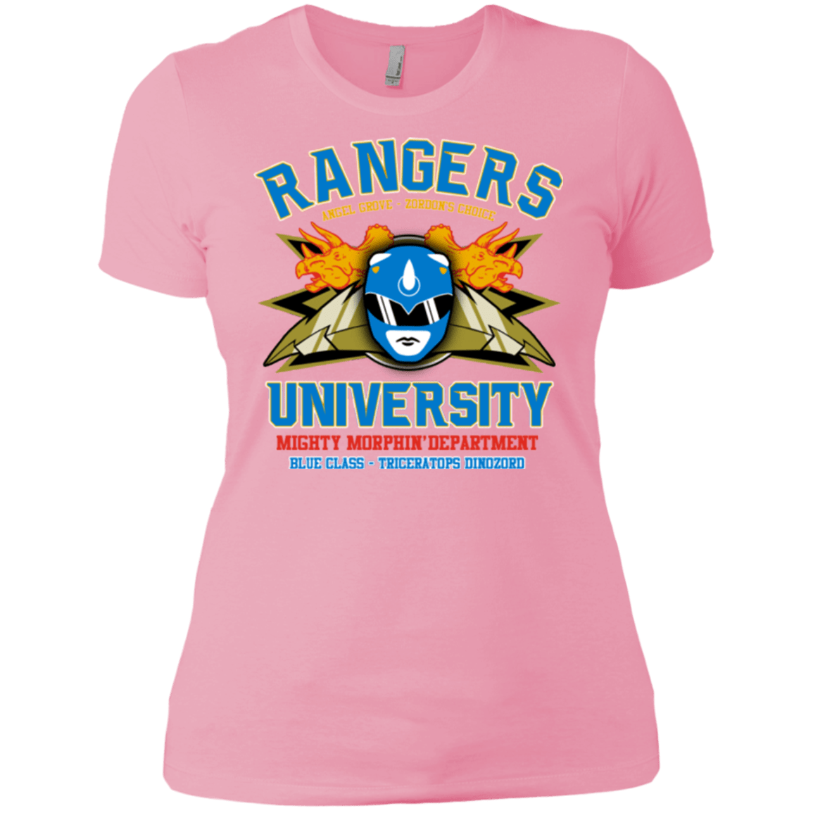 T-Shirts Light Pink / X-Small Rangers U Blue Ranger Women's Premium T-Shirt