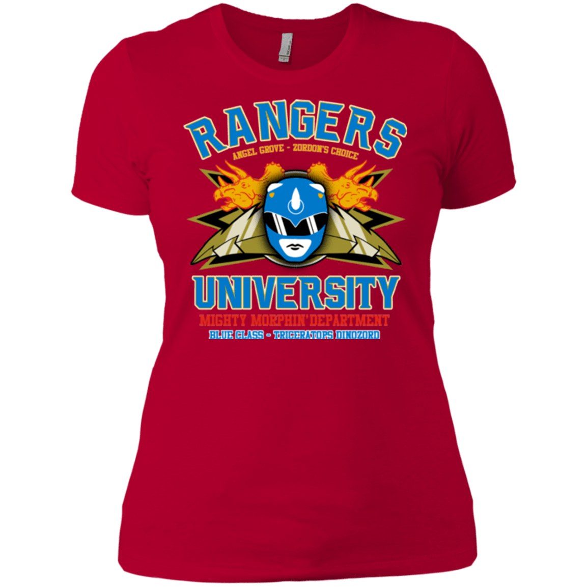 T-Shirts Red / X-Small Rangers U Blue Ranger Women's Premium T-Shirt