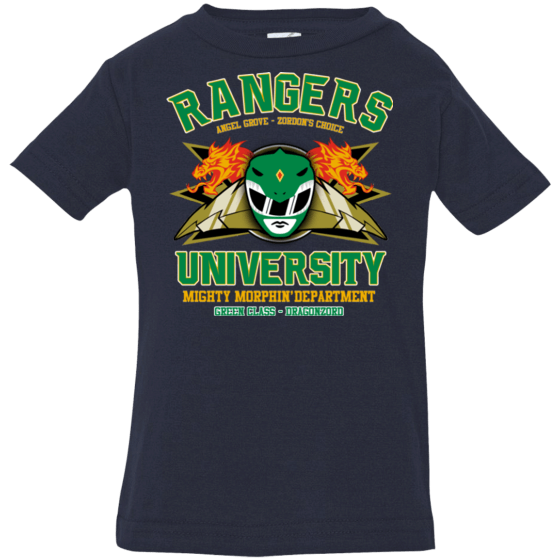T-Shirts Navy / 6 Months Rangers U Green Ranger Infant PremiumT-Shirt