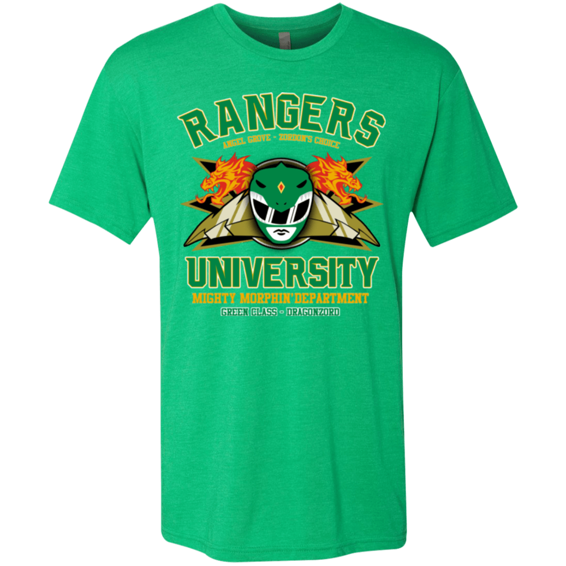 Rangers U Green Ranger Men's Triblend T-Shirt
