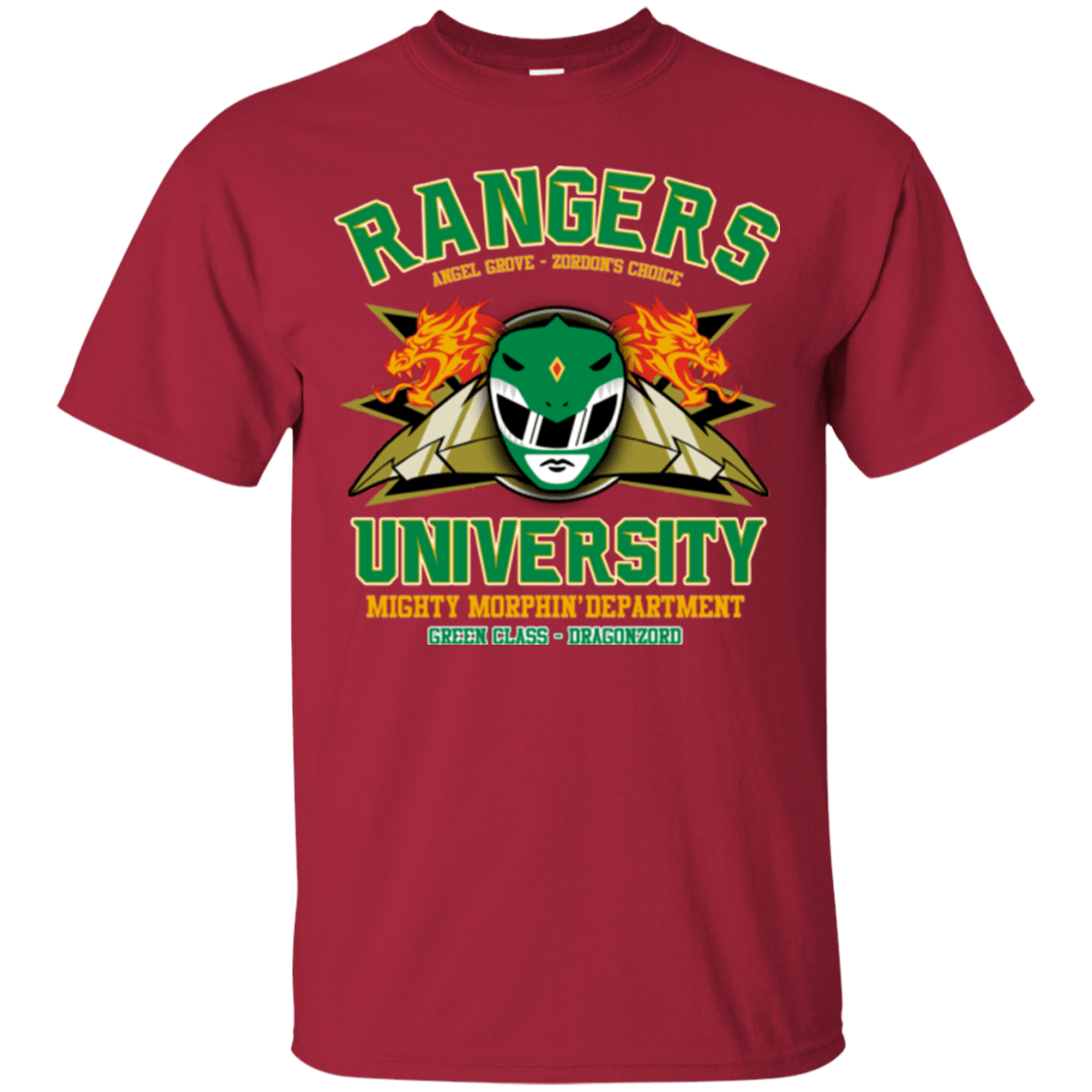T-Shirts Cardinal / Small Rangers U Green Ranger T-Shirt