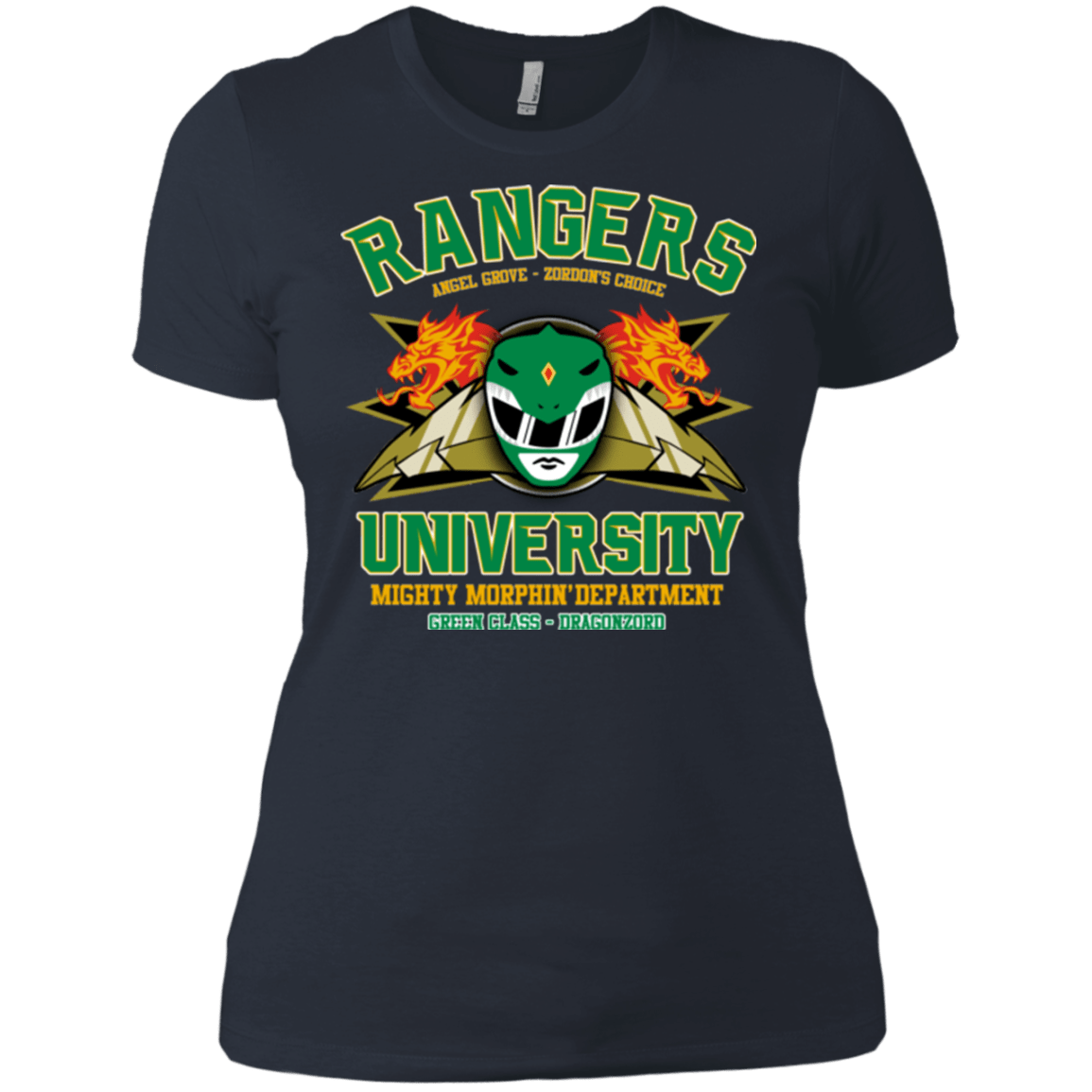 T-Shirts Indigo / X-Small Rangers U Green Ranger Women's Premium T-Shirt