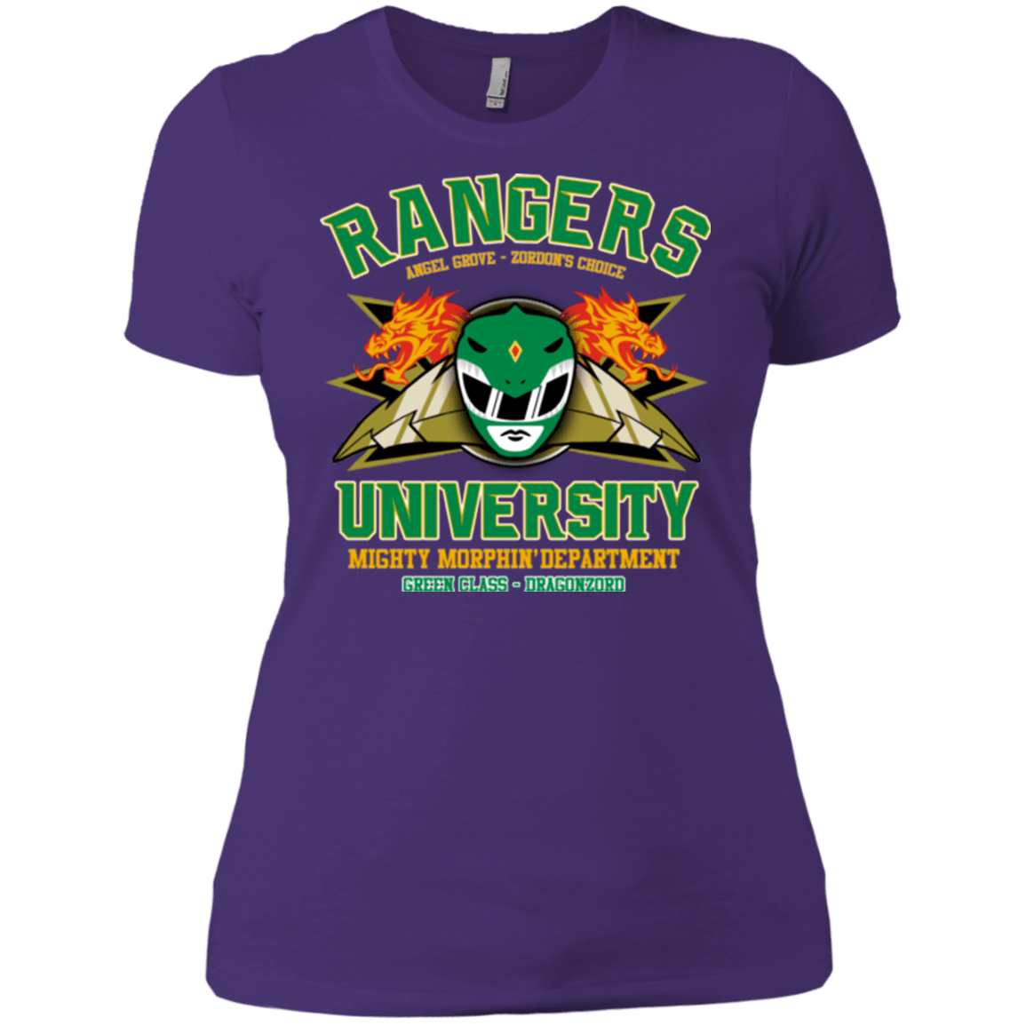 T-Shirts Purple / X-Small Rangers U Green Ranger Women's Premium T-Shirt