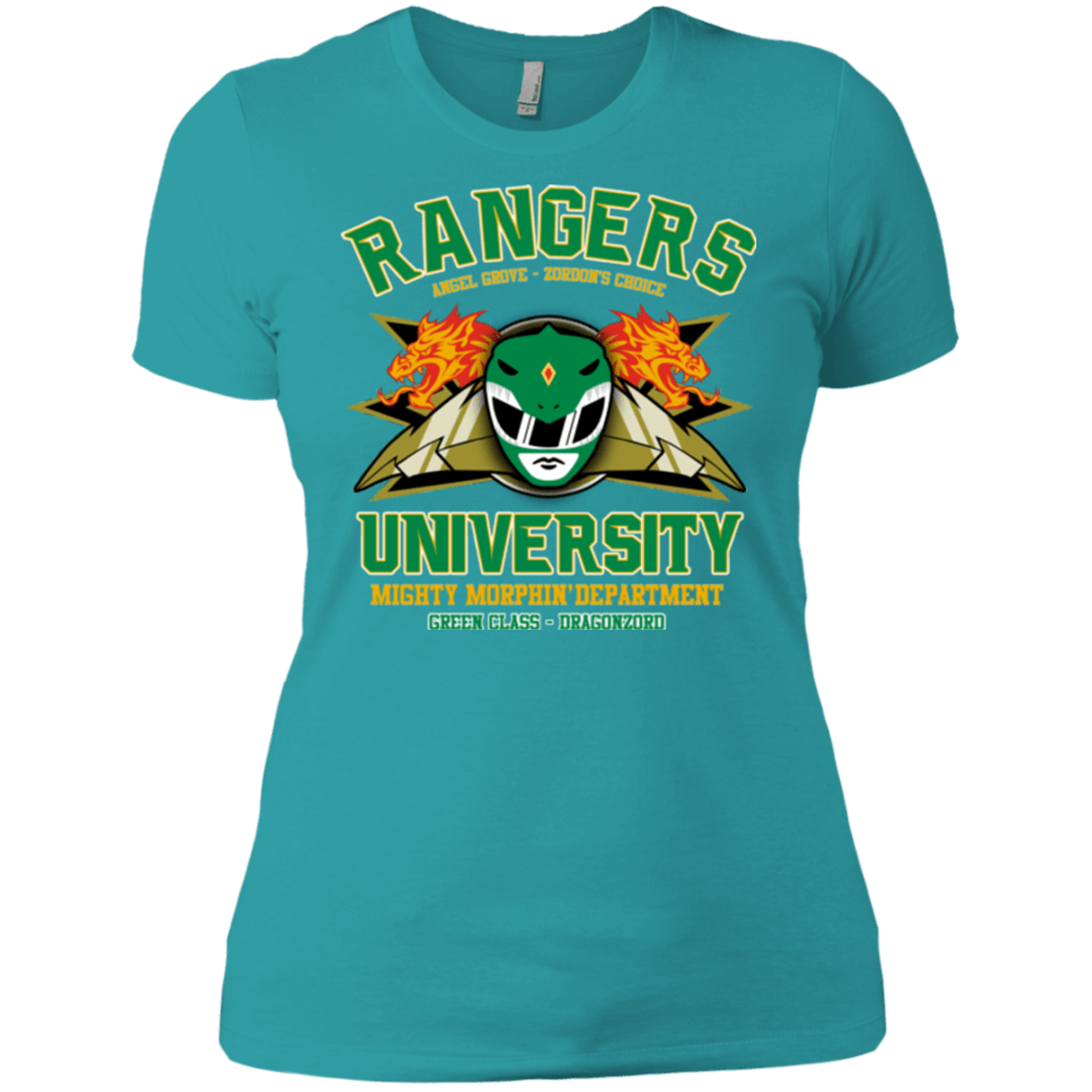T-Shirts Tahiti Blue / X-Small Rangers U Green Ranger Women's Premium T-Shirt