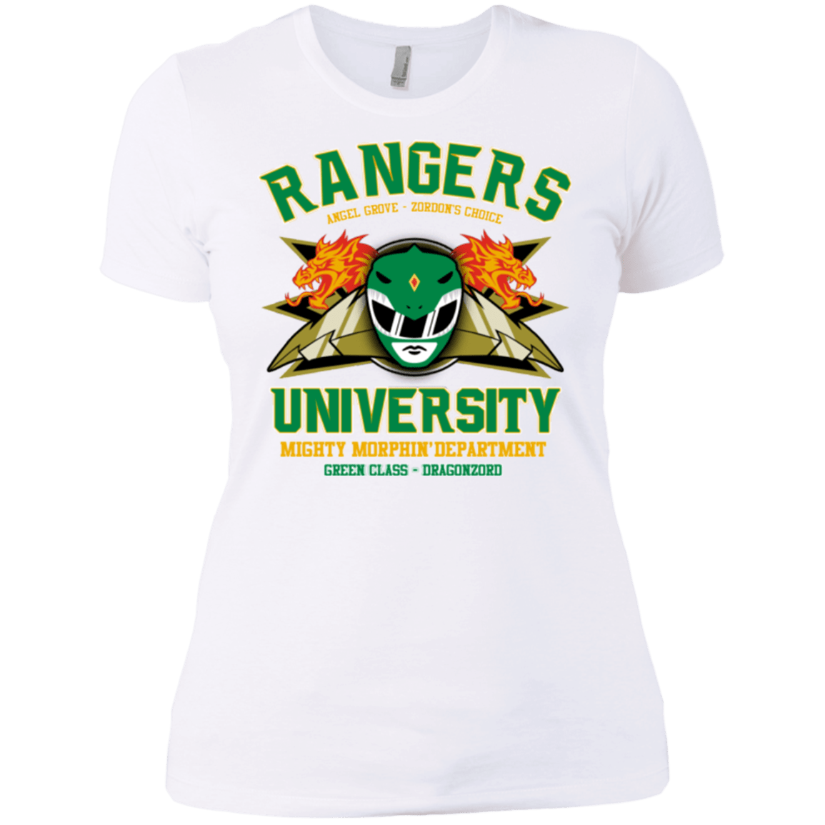 T-Shirts White / X-Small Rangers U Green Ranger Women's Premium T-Shirt