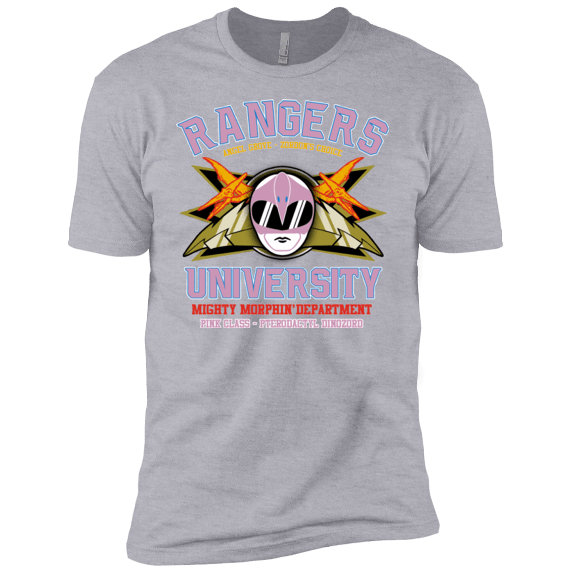 T-Shirts Heather Grey / YXS Rangers U Pink Ranger Boys Premium T-Shirt