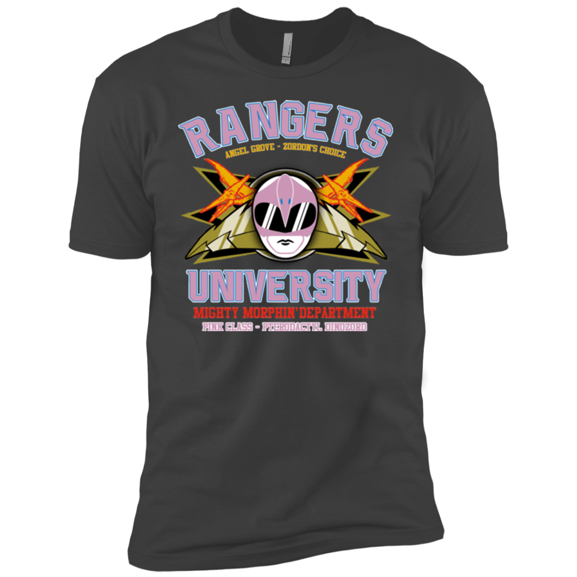 T-Shirts Heavy Metal / YXS Rangers U Pink Ranger Boys Premium T-Shirt