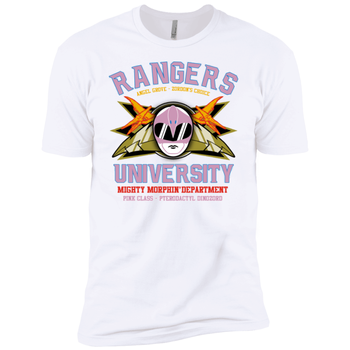 T-Shirts White / YXS Rangers U Pink Ranger Boys Premium T-Shirt