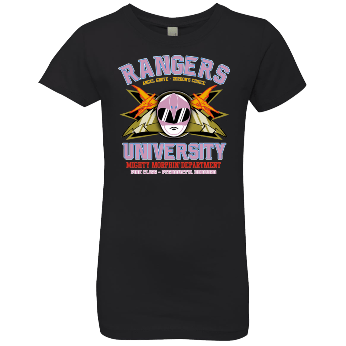 T-Shirts Black / YXS Rangers U Pink Ranger Girls Premium T-Shirt