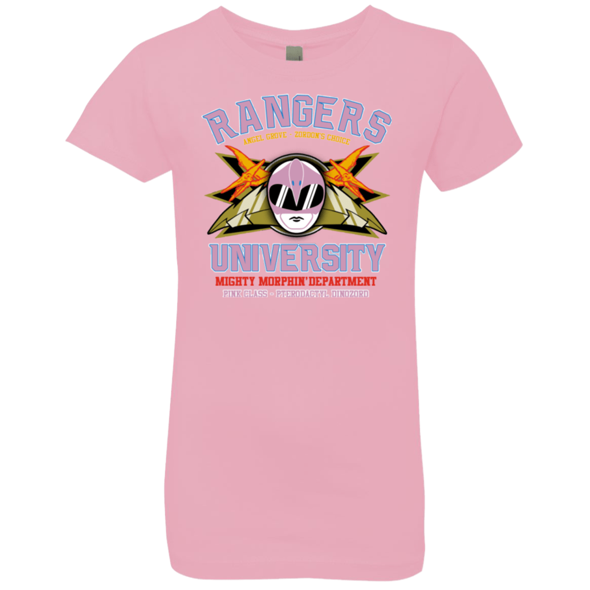 T-Shirts Light Pink / YXS Rangers U Pink Ranger Girls Premium T-Shirt