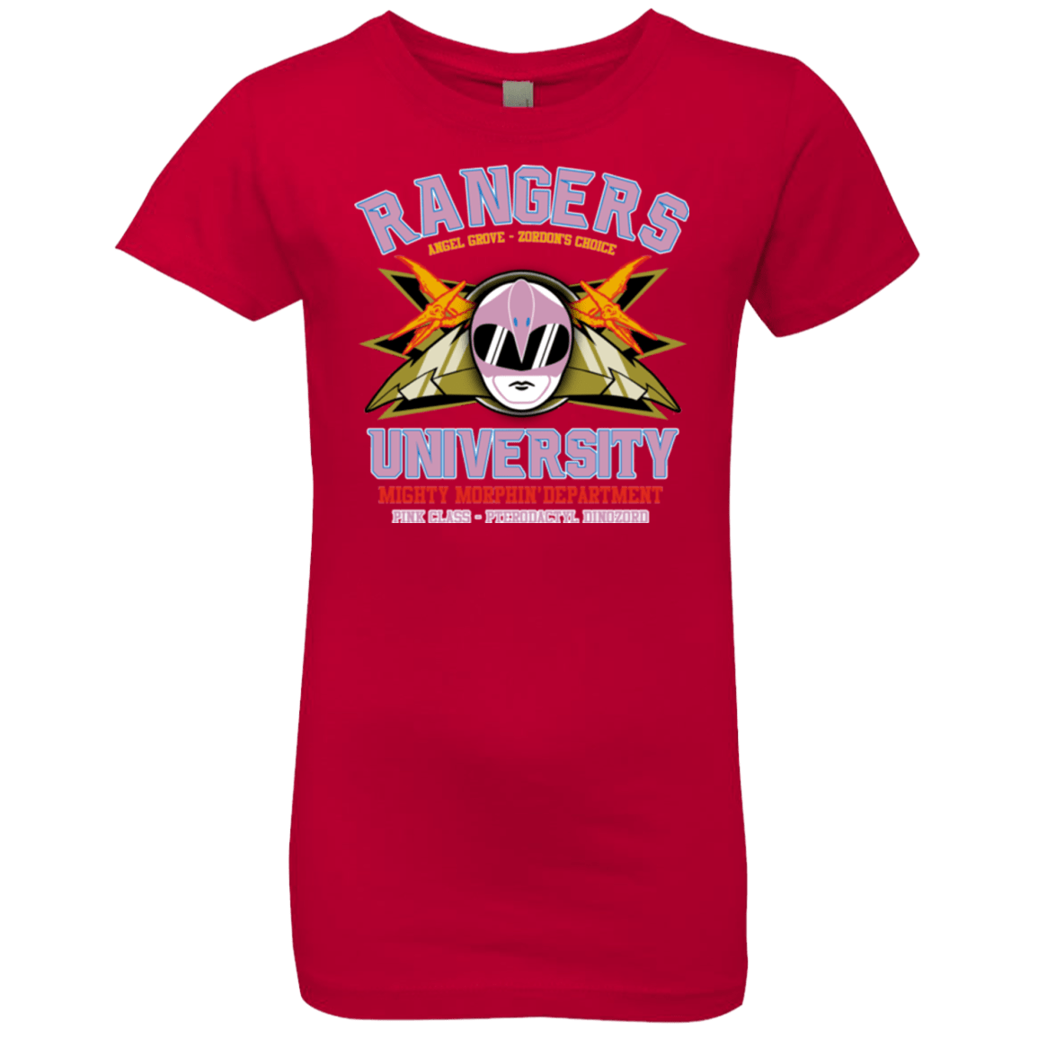 T-Shirts Red / YXS Rangers U Pink Ranger Girls Premium T-Shirt