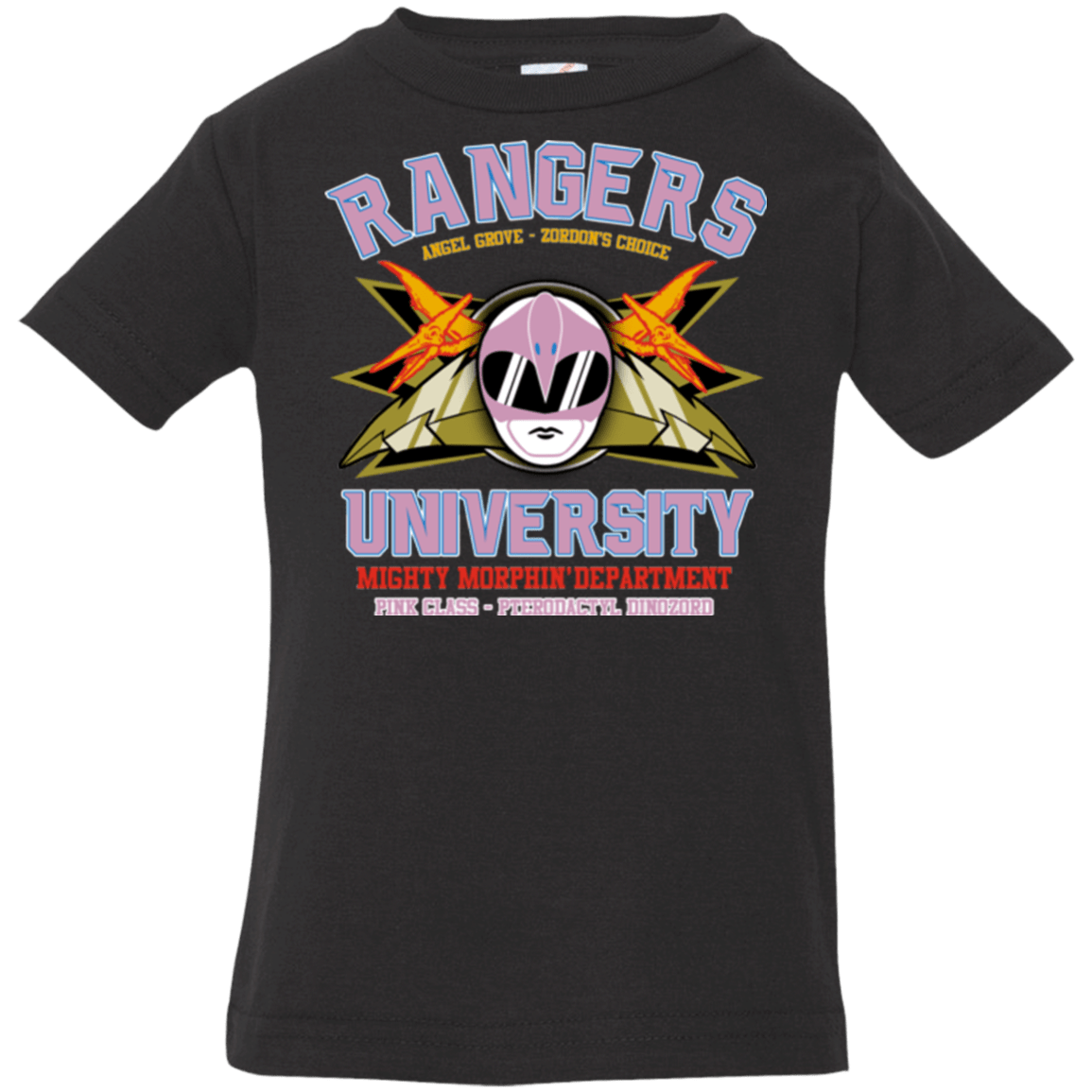 T-Shirts Black / 6 Months Rangers U Pink Ranger Infant PremiumT-Shirt