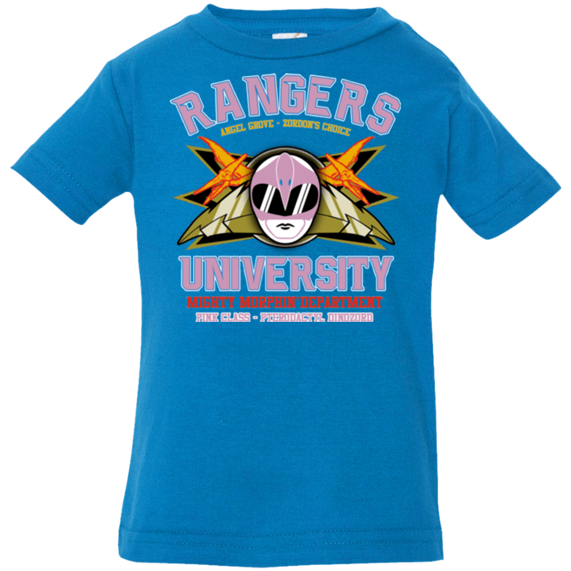 T-Shirts Cobalt / 6 Months Rangers U Pink Ranger Infant PremiumT-Shirt