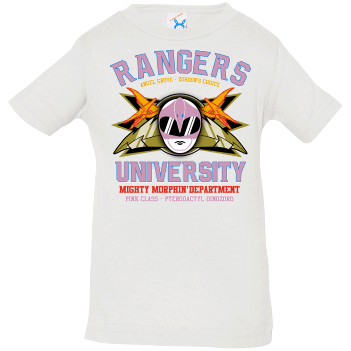 T-Shirts White / 6 Months Rangers U Pink Ranger Infant PremiumT-Shirt