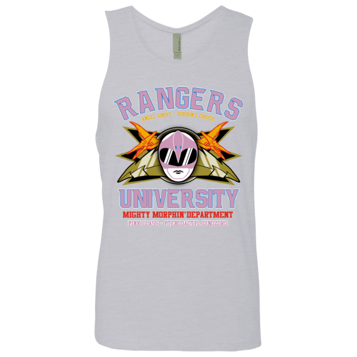 Rangers U Pink Ranger Men's Premium Tank Top