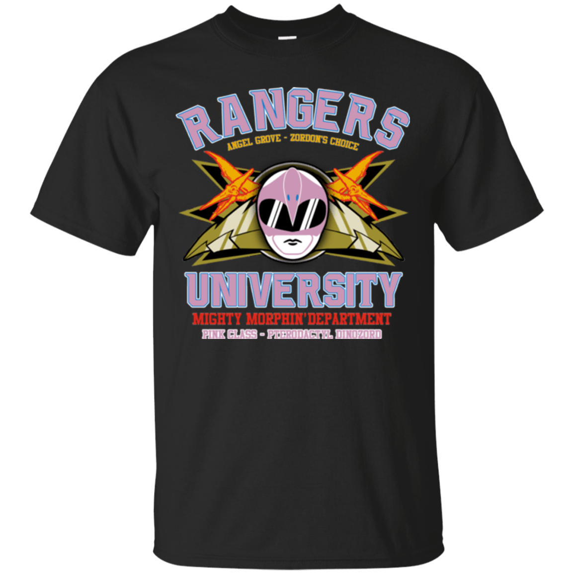 T-Shirts Black / Small Rangers U Pink Ranger T-Shirt