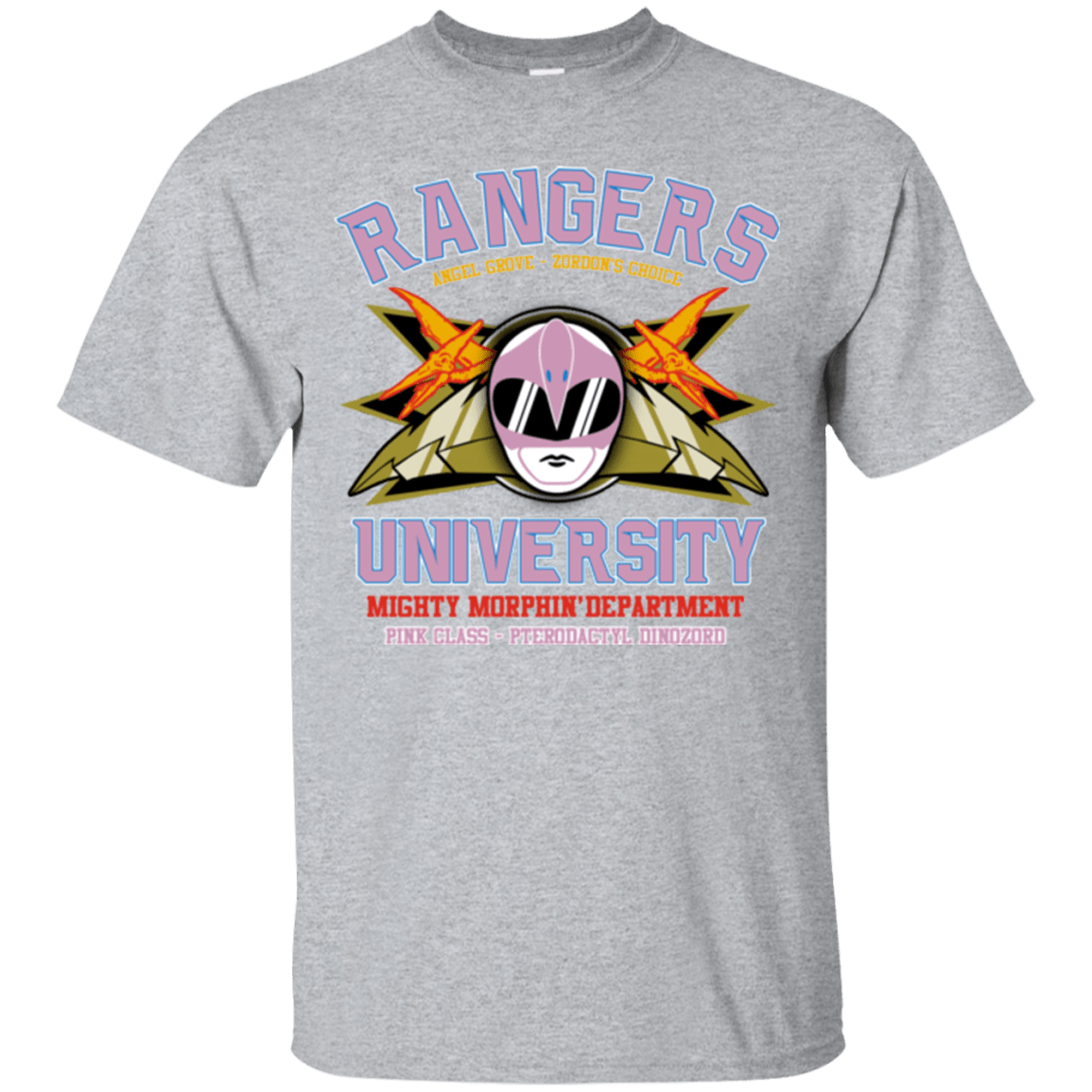 T-Shirts Sport Grey / Small Rangers U Pink Ranger T-Shirt