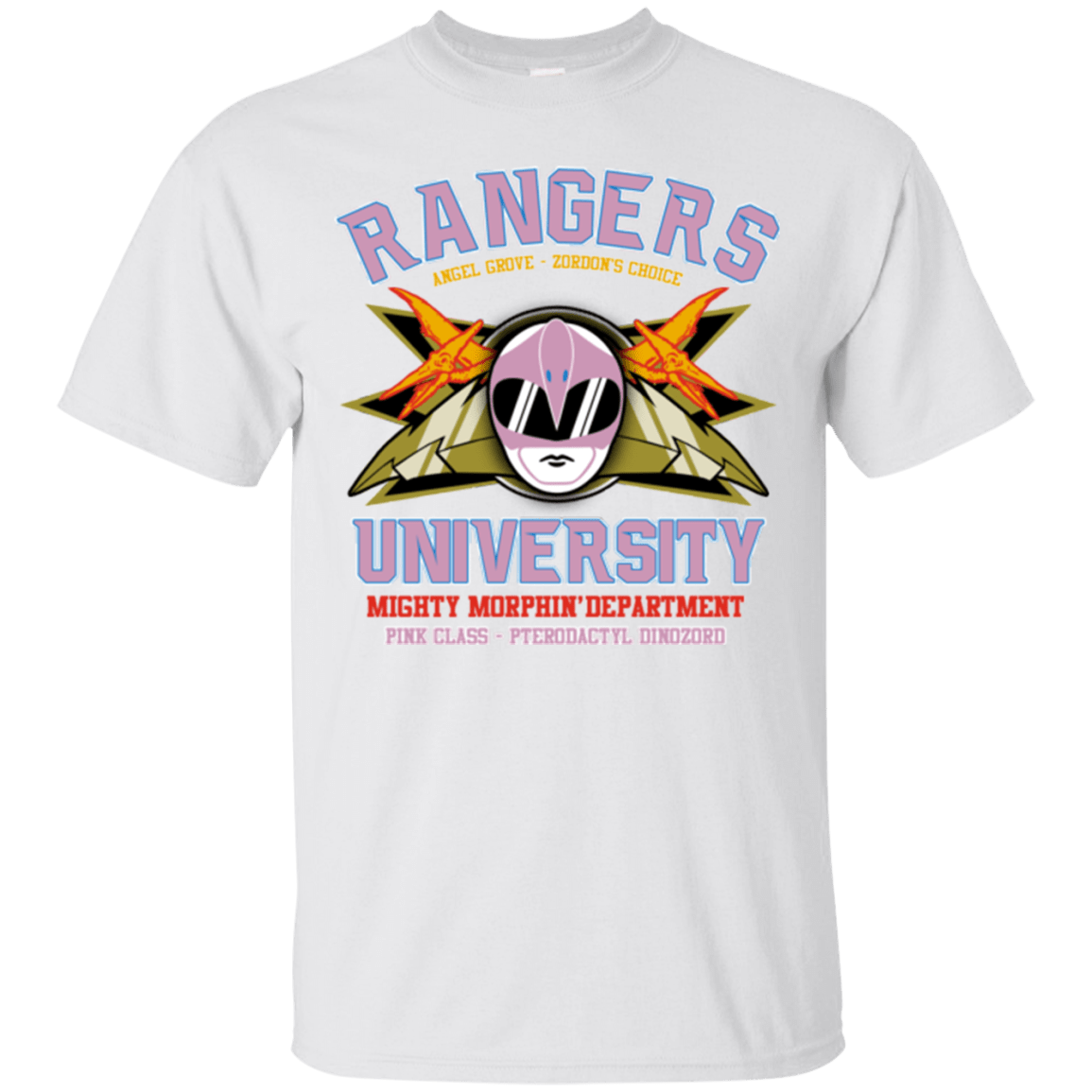 T-Shirts White / Small Rangers U Pink Ranger T-Shirt