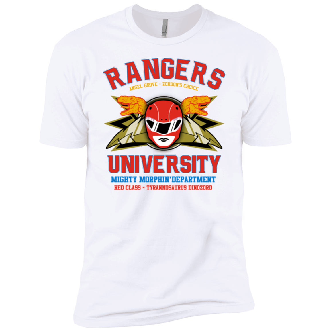 Rangers U - Red Ranger Boys Premium T-Shirt