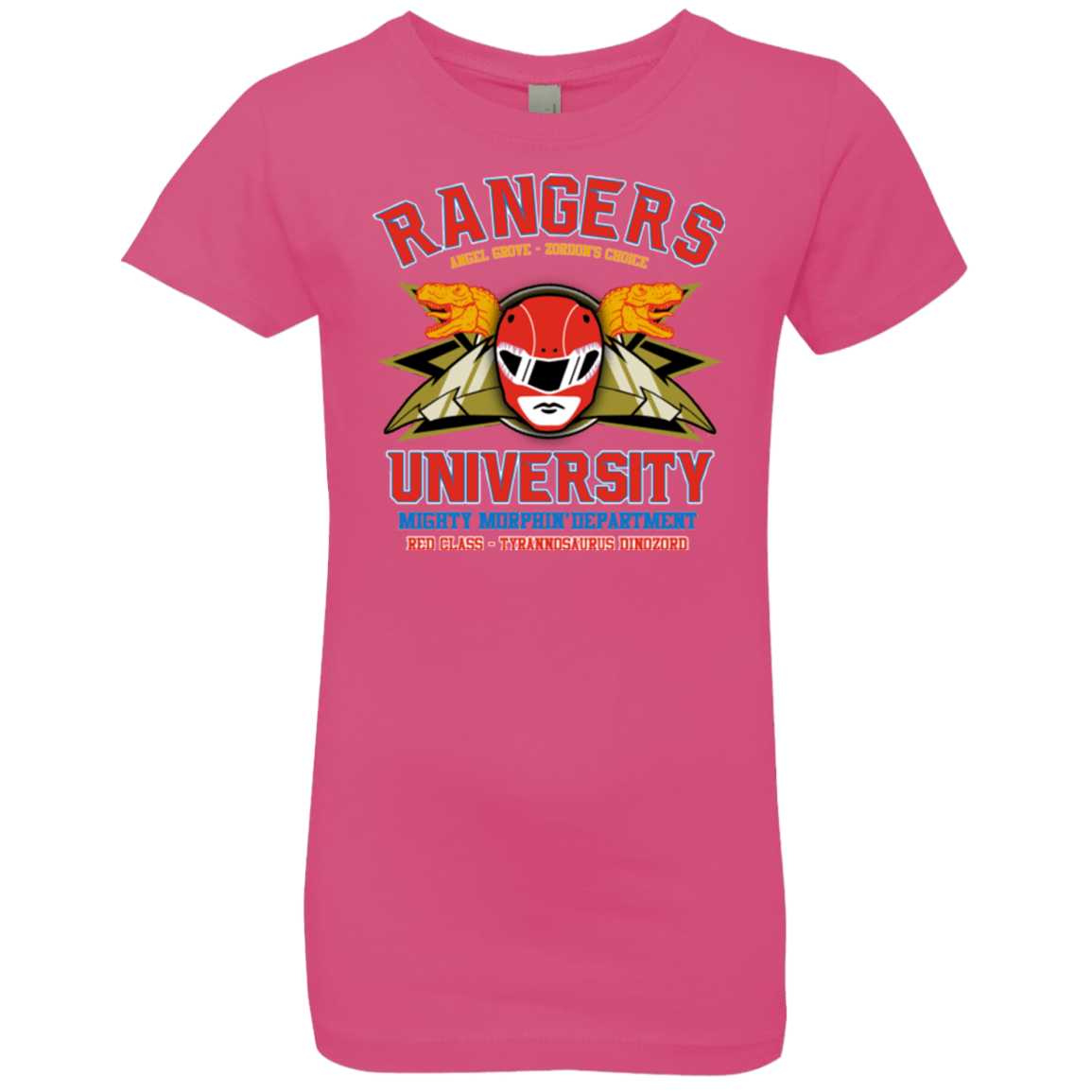Rangers U - Red Ranger Girls Premium T-Shirt