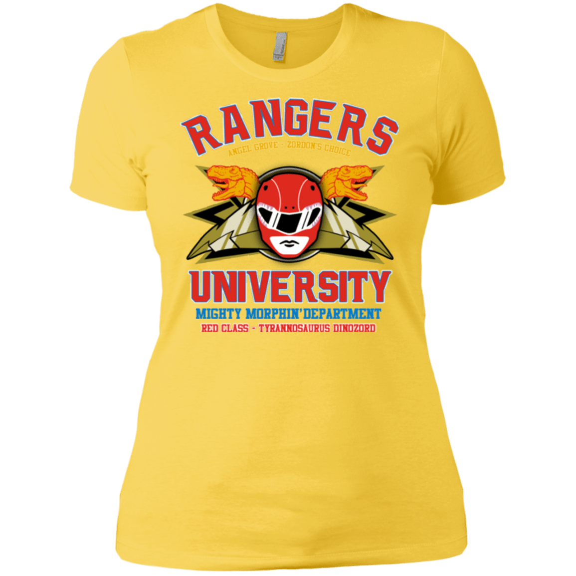 Rangers U - Red Ranger Women's Premium T-Shirt